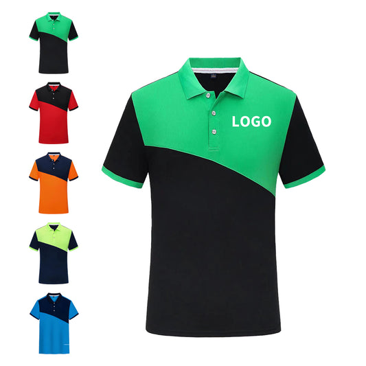 Two-Tone Athletic Polo Shirt image 0