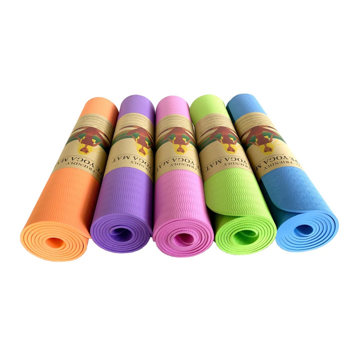 MOQ 1PC Yoga Mats TPE Mat image 1