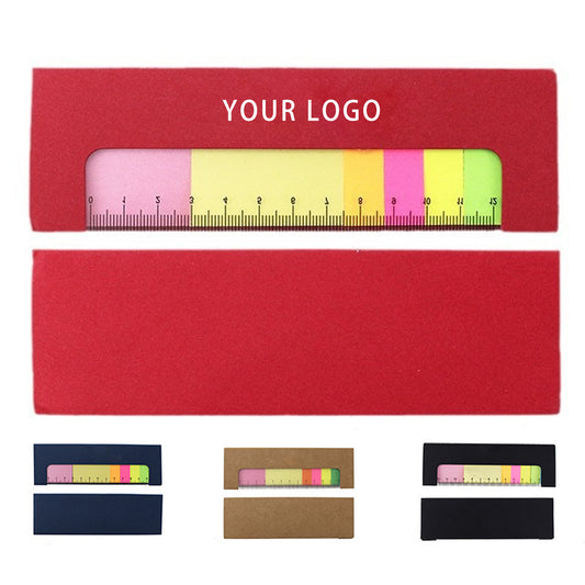 Sticky note with ruler image 0