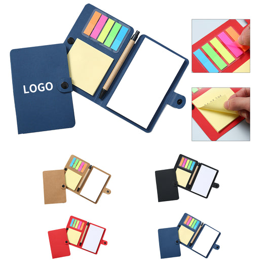 3-in-1 Note Pad, Sticky Note Pack & Pen Set image 0