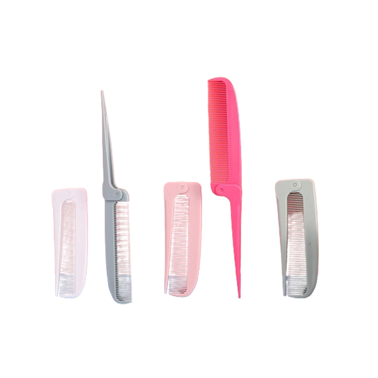 Folding Hair Rat Tail Combs image 0