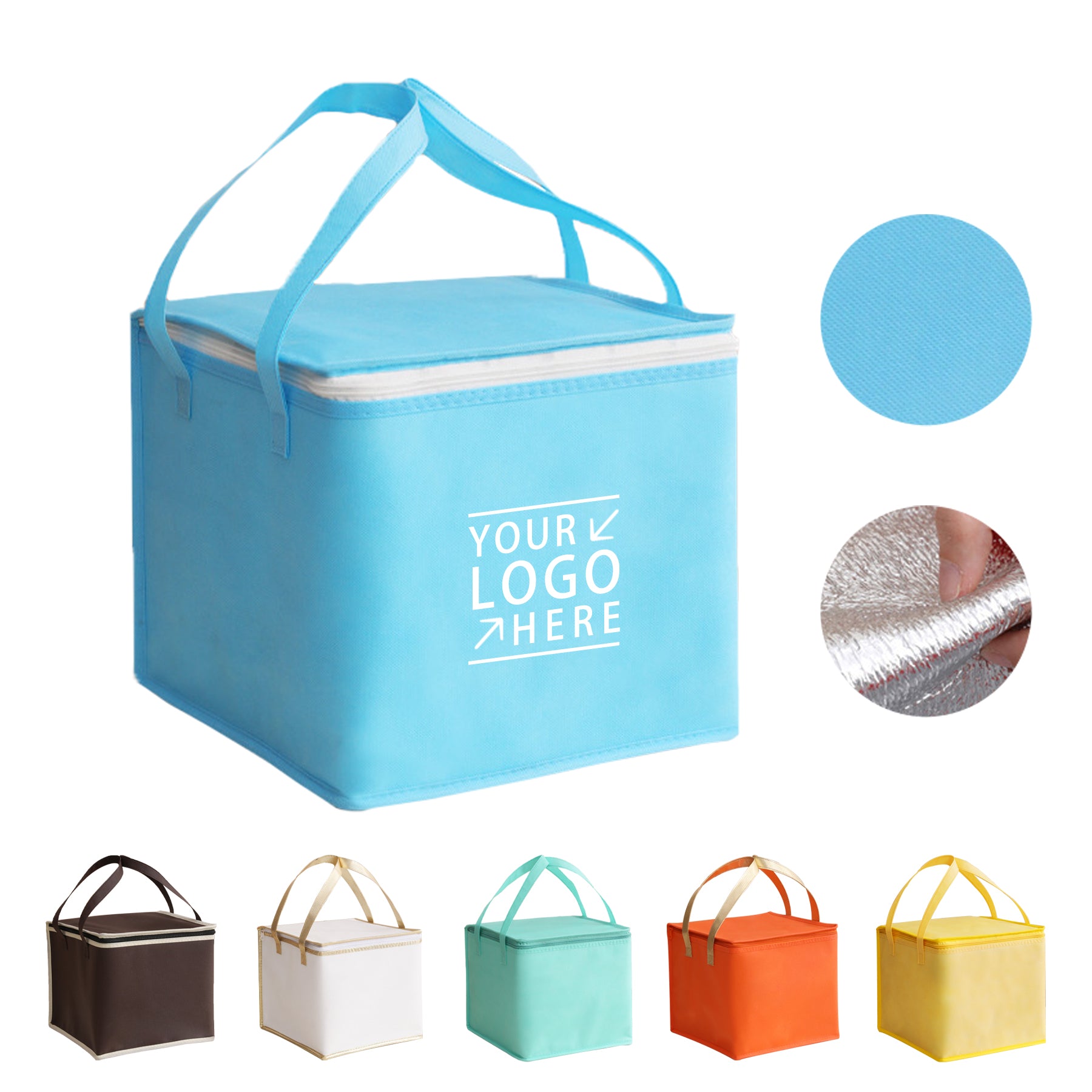 Non-Woven Thermal Insulated Tote Bag image 0