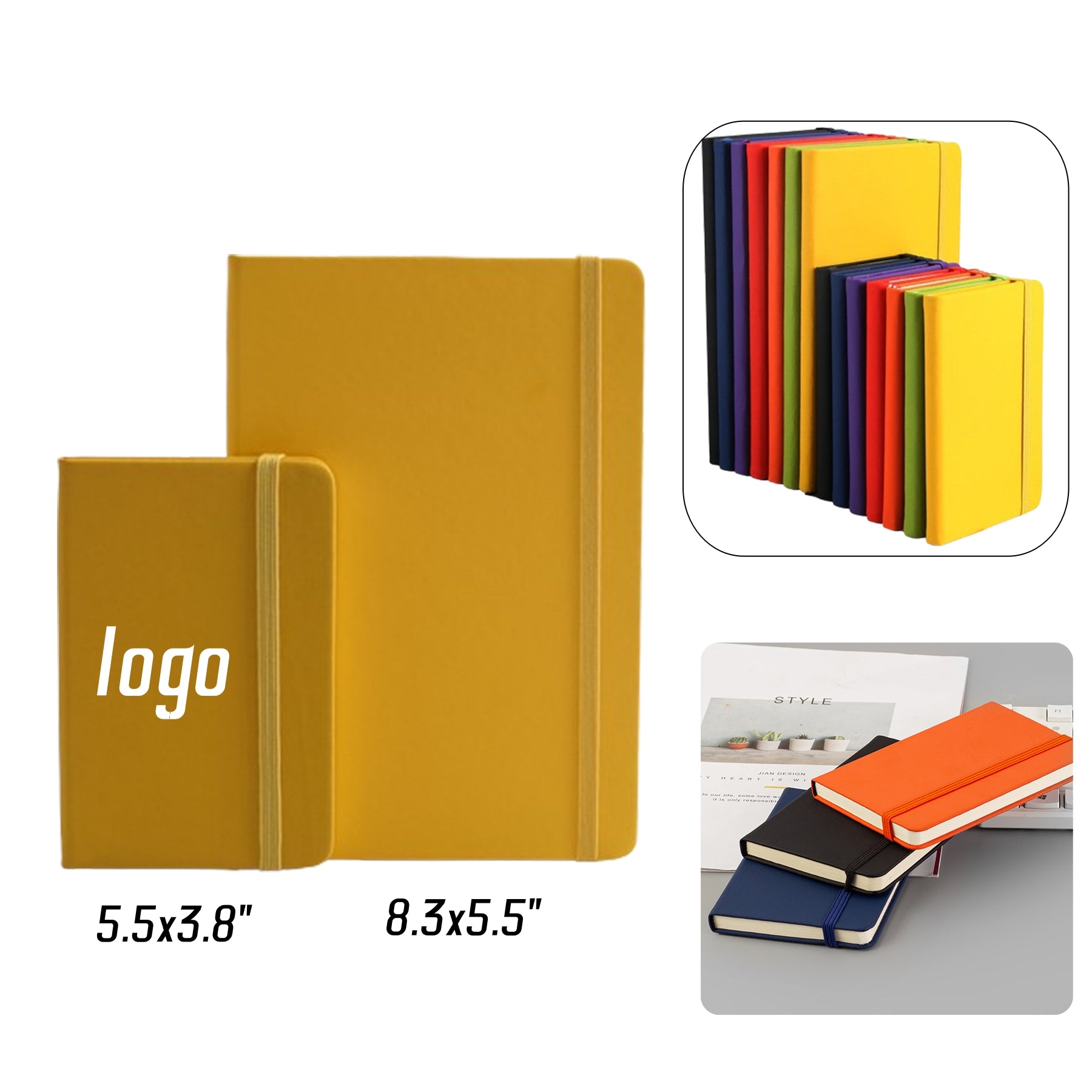 MOQ 30 PU Hardcover Notebook image 0