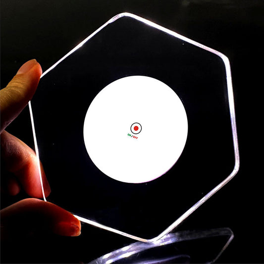 LED Light Up Cocktail Coaster image 1
