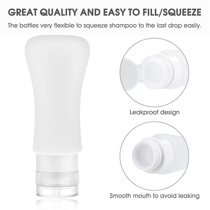 Capperza - 14-Pack Leak-Proof Travel Bottle Set image 4