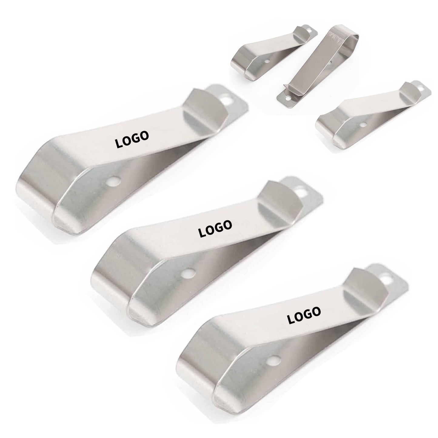 Stainless Steal Remote Visor Clip Garage Door Opener Clip Car Garage Remote Visor Clip Holder image 0