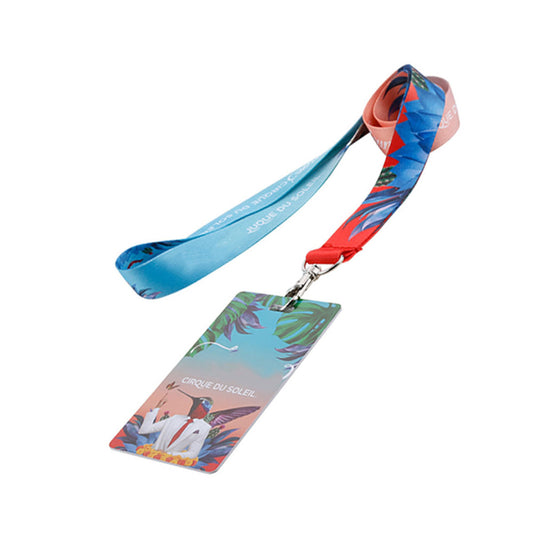 Polyester Lanyards w/ PVC Card image 0