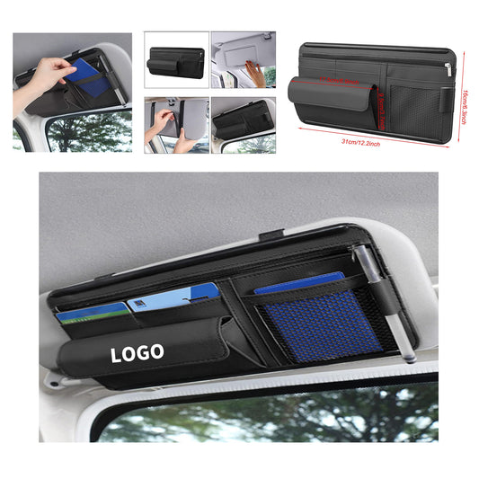 12.2 Inches x 6.3 Inches Car Sun Visor Organizer image 1