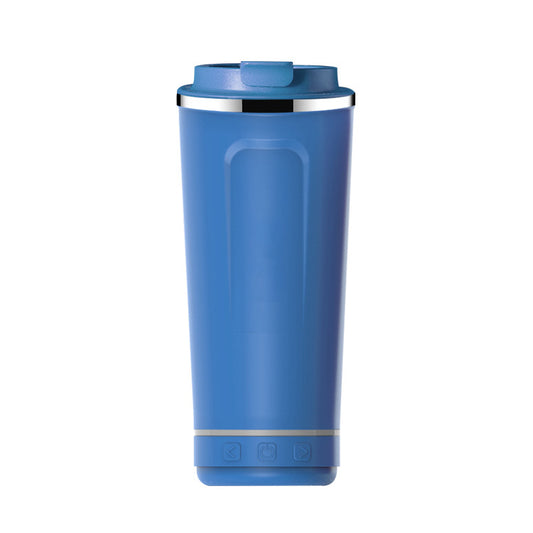 18 Ounce Insulated Vacuum Tumbler Cup with Built-In Wireless Music Speaker image 1