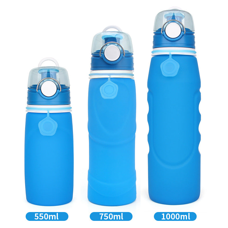 Foldable Silicone Water Bottle image 6