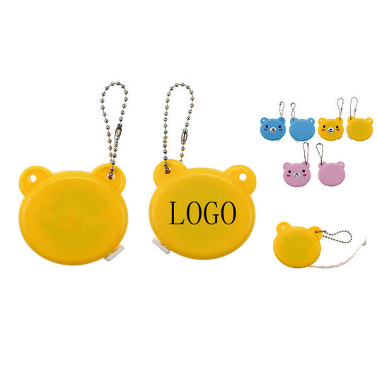 Bear Tape Measure Keychain image 0