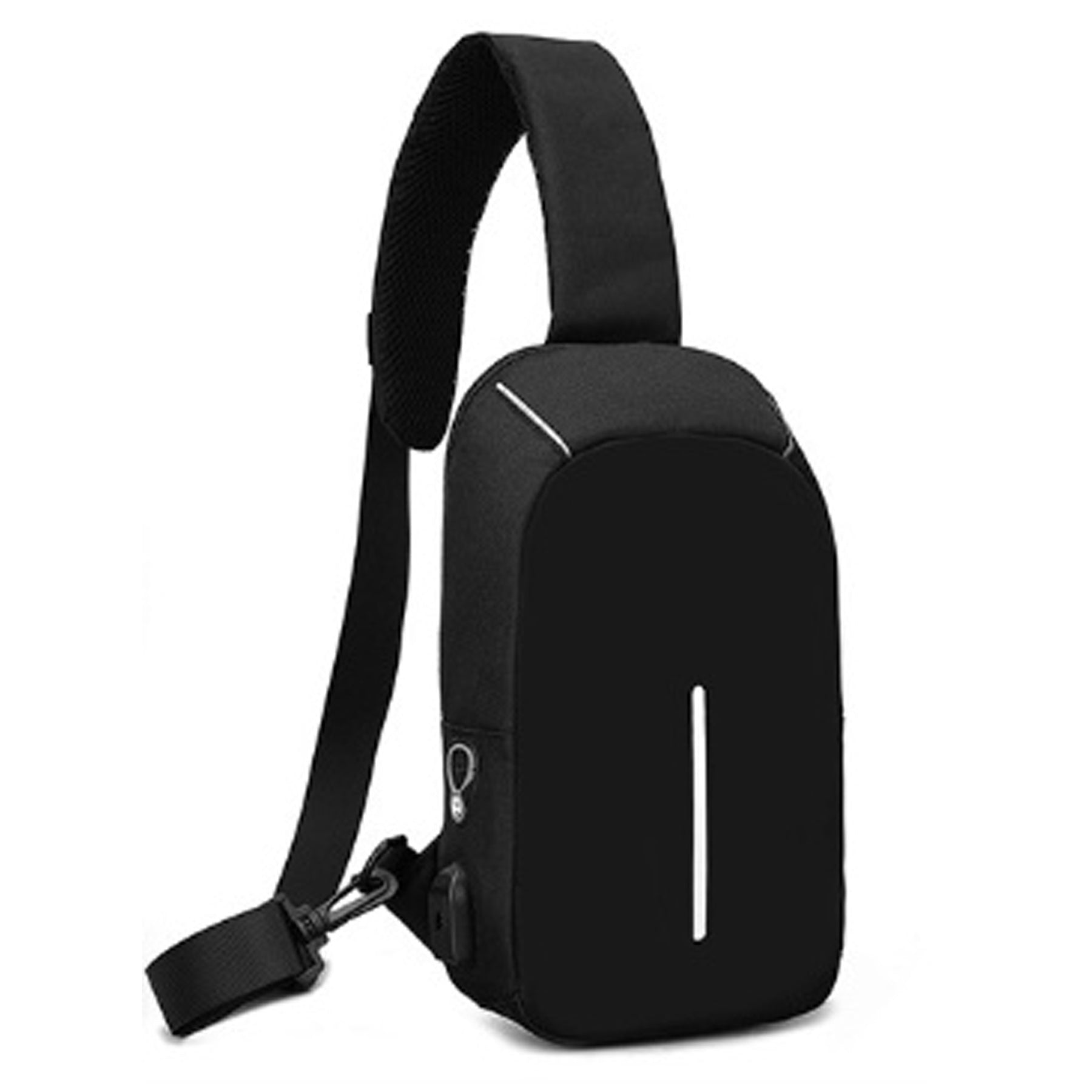 Unisex Crossbody Backpack with USB Charging Port image 4
