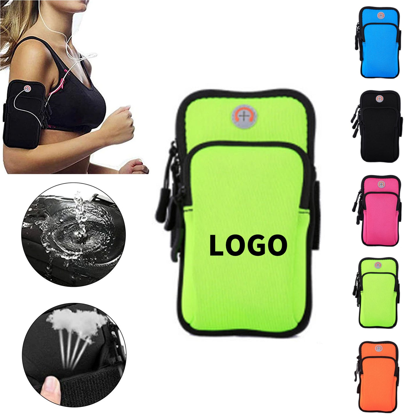 Water-Resistant Running Armband image 0