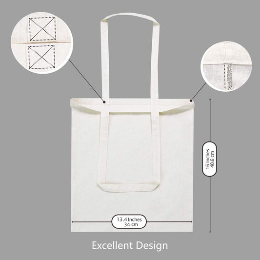 Eco-Friendly Cotton Tote: Durable & Versatile image 1