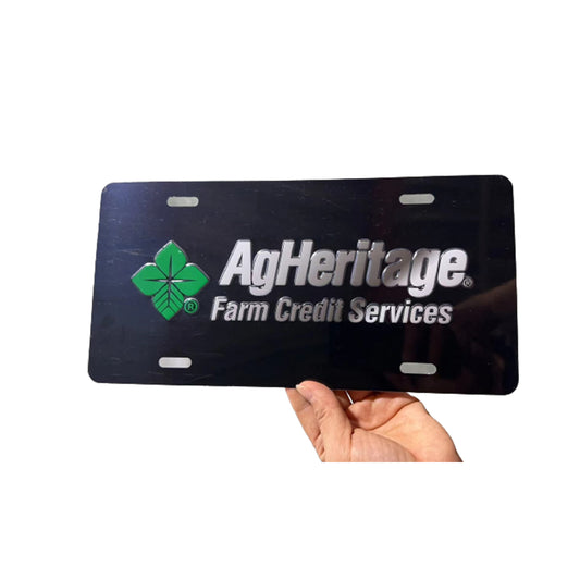Embossed Aluminum License Plates MOQ 100PCS image 1