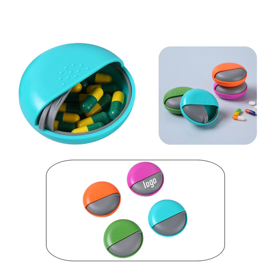 Portable Pill Container Rotating Organizer image 0