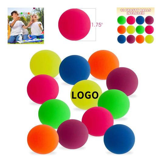 1.75 Inch Frosty Hi-Bounce Icy Ball Bouncing Ball image 0