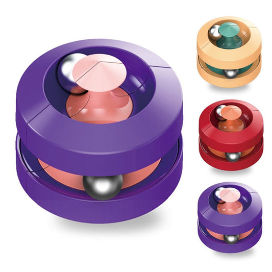 Fidget Pinball Gyro Cube Toy image 0