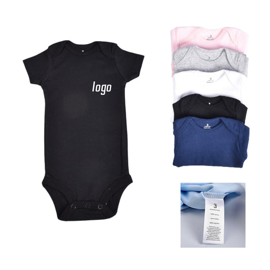 Cotton Infant Fine Jersey Bodysuits image 0