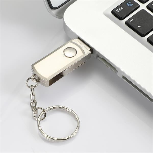 Keychain Metal Swivel Chubby USB Flash Drive image 4