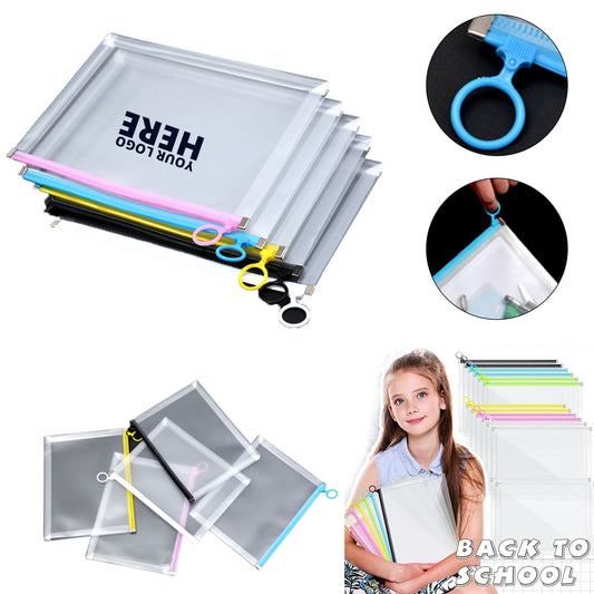 A4 Secure Zip-Up Document Pouch image 0
