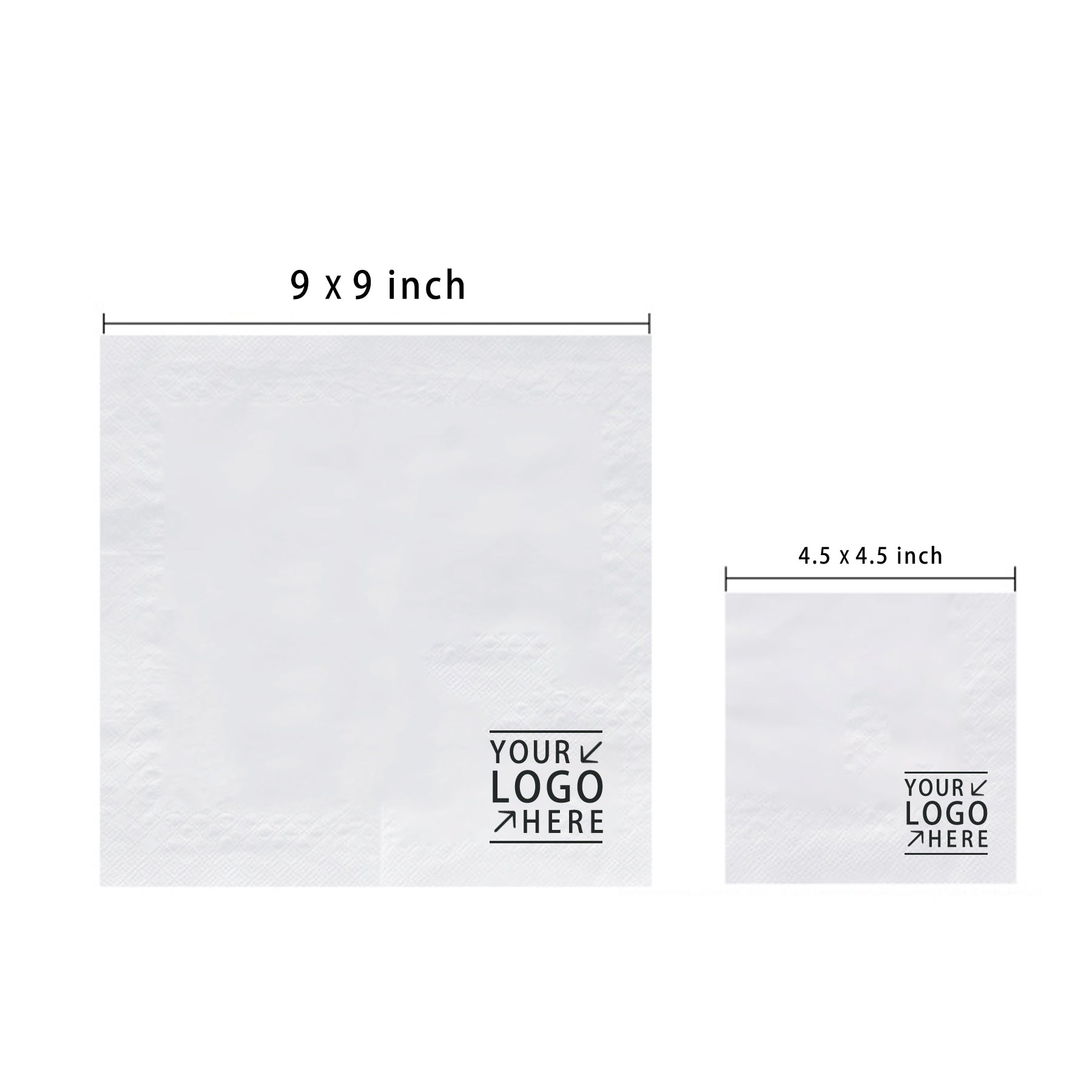 Small Bag 2-Ply Beverage Napkin image 0