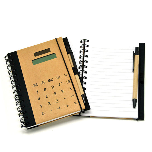 Notebook With Solar Calculator image 1