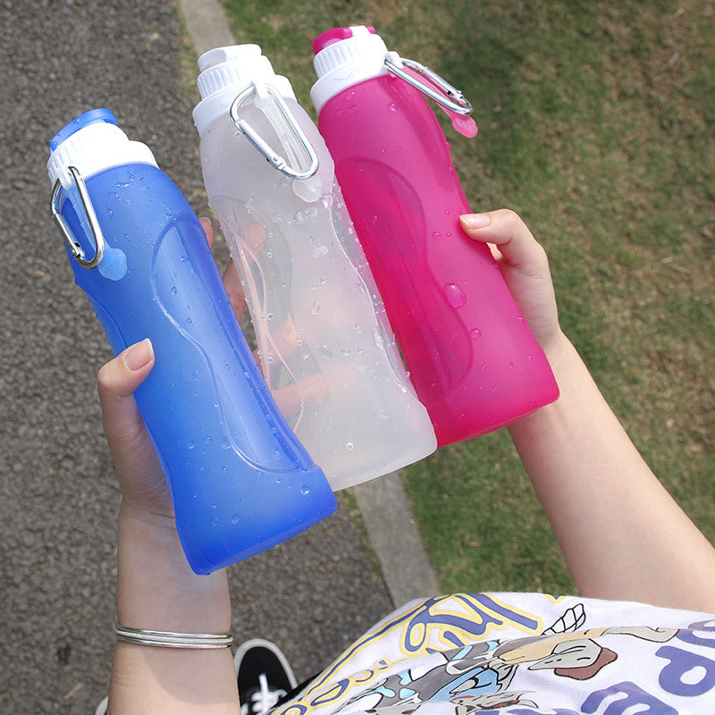 Foldable Silicone Water Bottle image 25