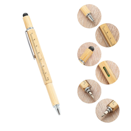6 in 1 Multi Function Tool Pen image 0