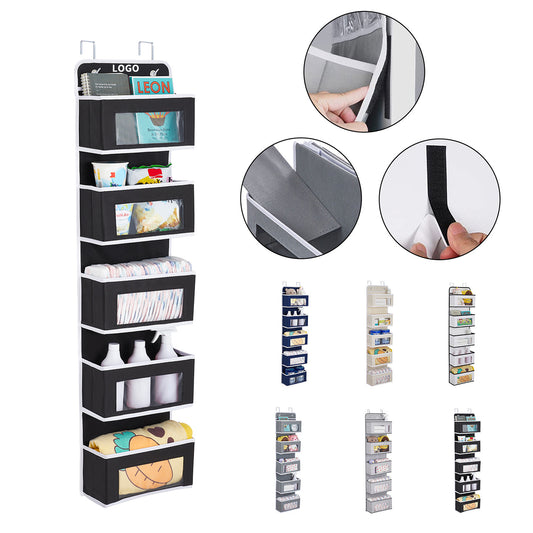 Versatile Over-the-Door Hanging Storage Organizer image 0