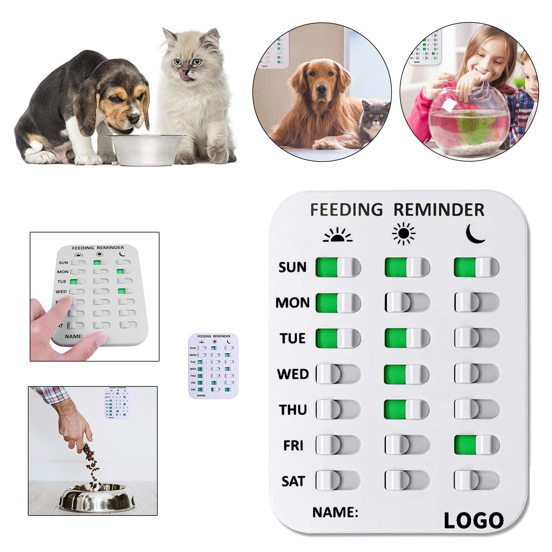 Pet Meal Tracking Reminder Chart image 0