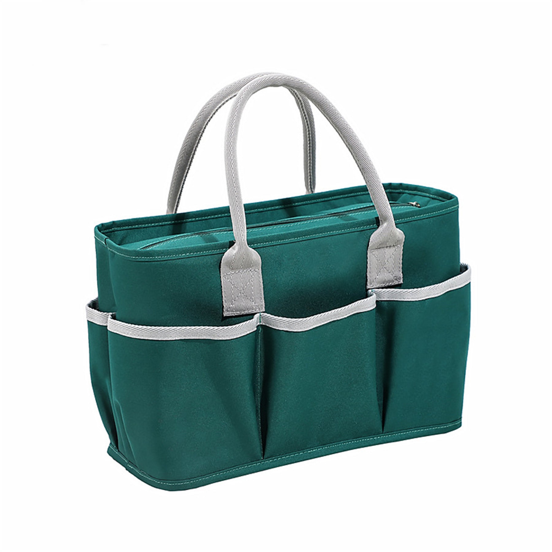 Insulated Thermal Lunch Bag with Multi-Purpose Pockets image 2