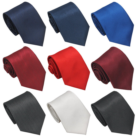 Solid Color Classic Business Ties image 0