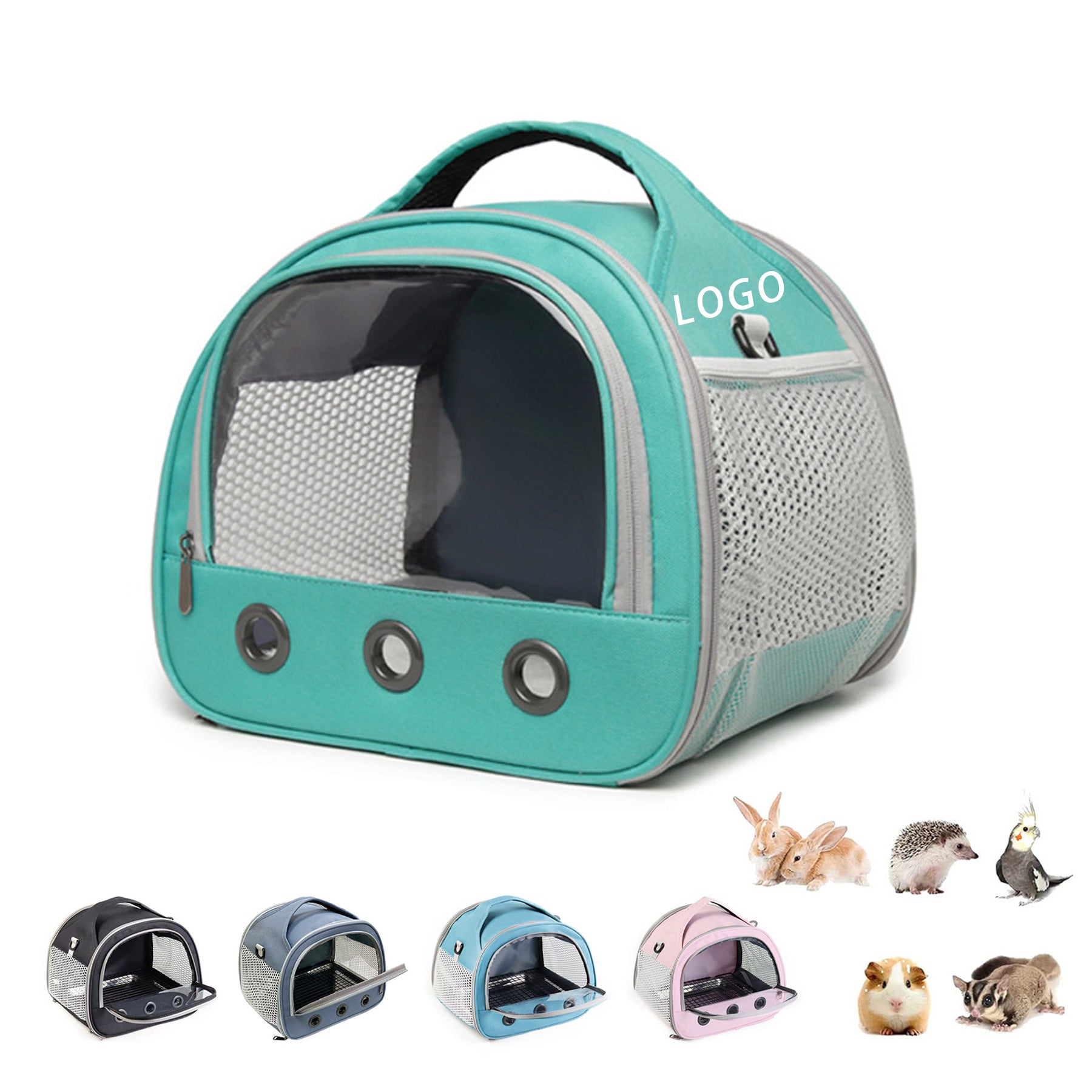 Breathable small Animal Outgoing Travel Bag image 0