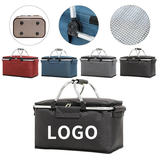 Foldable Picnic Cool Basket image 0