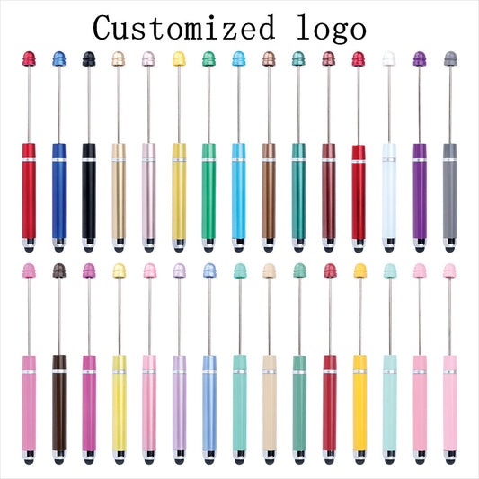 Beaded Pen Multifunctional Stylus for Rubber Touch Screen image 0