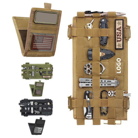13.5" Width and 7" Height Molle Visor Panel Organizer image 0