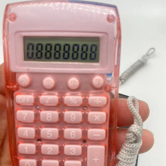 Mini Calculator With Lanyard image 1