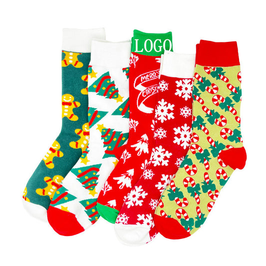 Christmas Jacquard Socks image 0