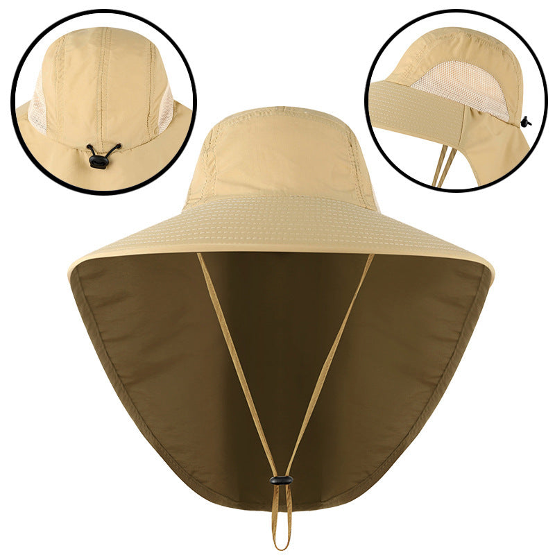 Outdoor Quick-Drying Sunscreen Hat Fishing Cap image 1