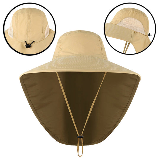 Outdoor Quick-Drying Sunscreen Hat Fishing Cap image 1