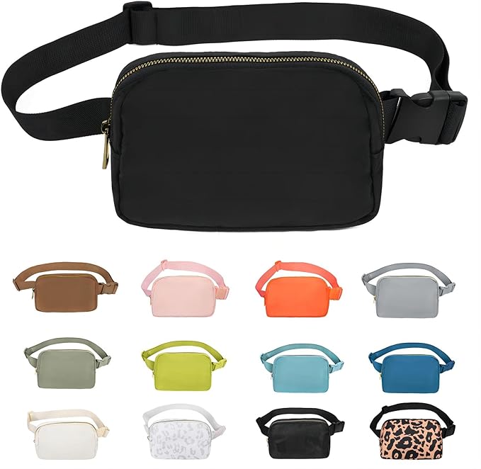 Unisex Running Waist Pack with Adjustable Strap for Sports & Travel image 0