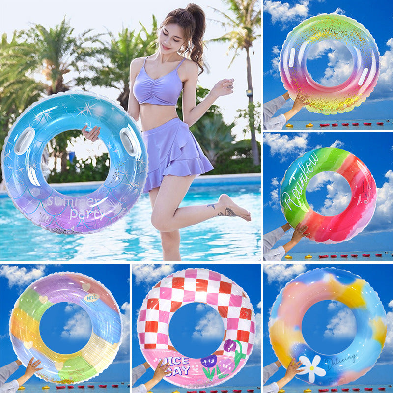 Adult inflatable swimming ring image 0