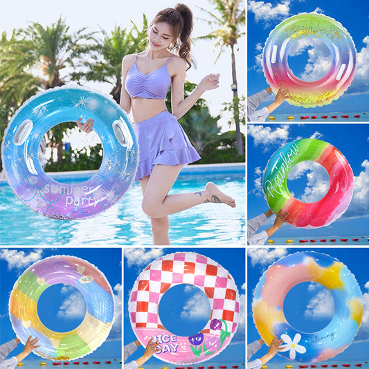 Adult inflatable swimming ring image 0