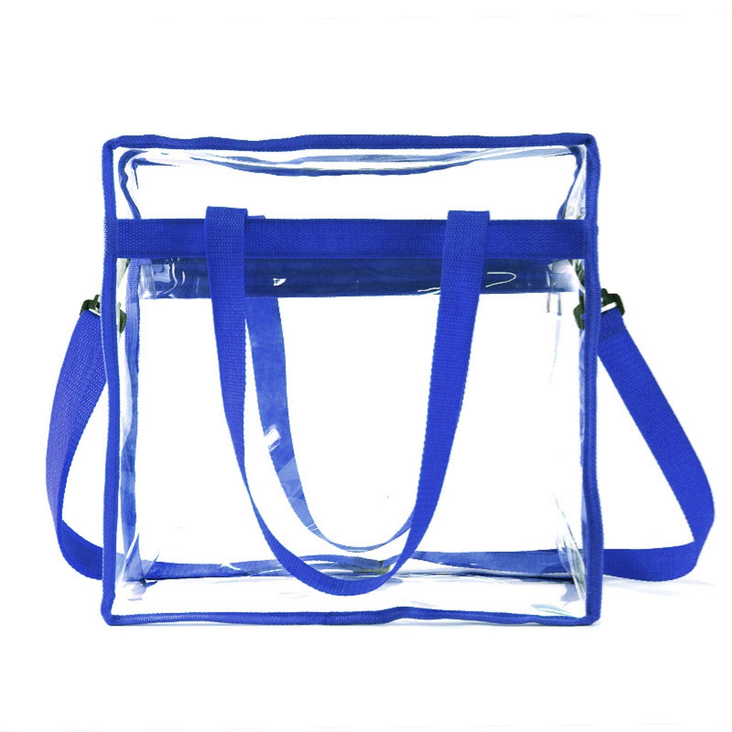 Clear Tote Bag with Zipper image 5