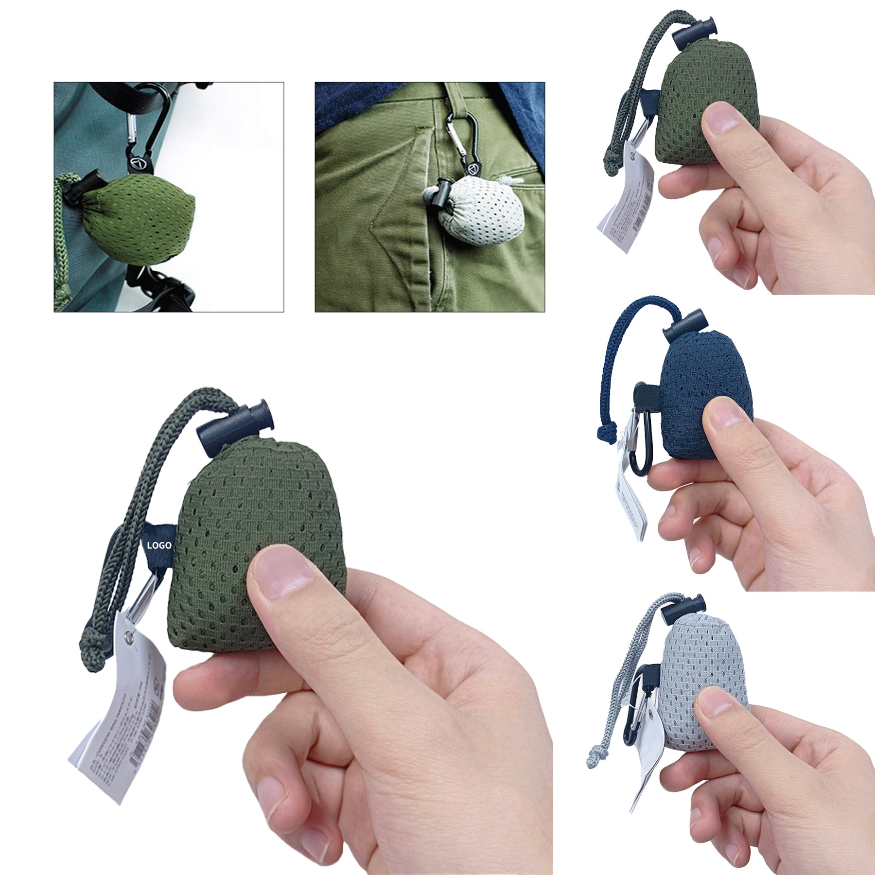Portable Waterproof Nylon Shopping Bag image 0