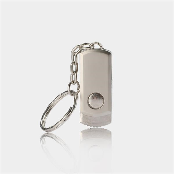Keychain Metal Swivel Chubby USB Flash Drive image 1