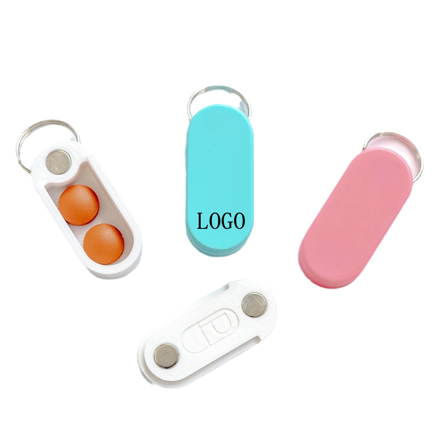 Pocket Pill Case Keychain image 0