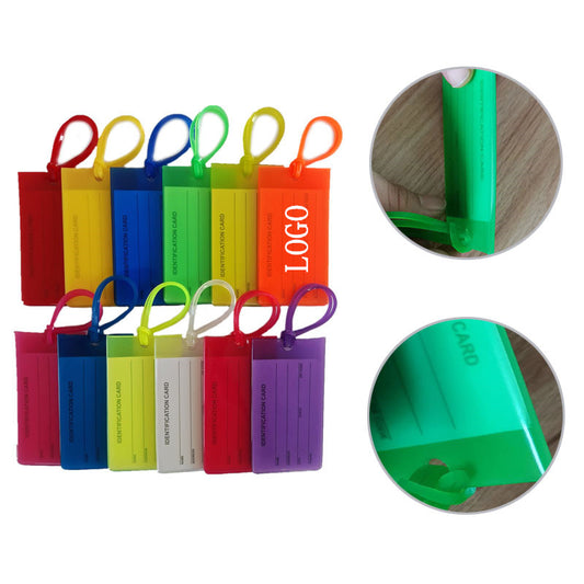 Custom PVC Luggage Tag w/ Paper image 0