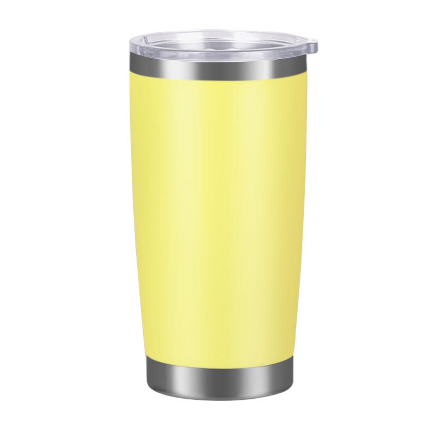 Stainless Steel Tumbler with Sliding Lid image 1